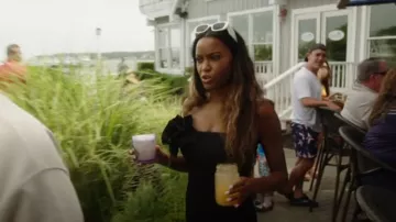 Prada PR 17WS 1425S0 Sunglasses 49mm worn by Ciara Miller as seen in Summer House (S08E04)