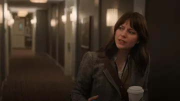 Isabel Marant Kerstin Chaqueta usada por Sadie McCarthy (Melissa Benoist) como se ve en Las chicas en el autobús (S01E01)