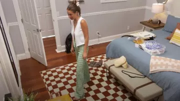 Favorite Daughter The Friday Pant worn by Amanda Batula as seen in Summer House (S08E04)