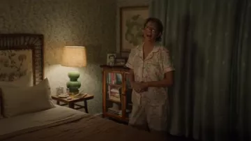 Bedhead Estate Bouquet Short Sleeve Classic Stretch Jersey Cropped PJ Set worn by Joy Delaney (Annette Bening) as seen in Apples Never Fall (S01E01)