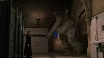 Black leather loafers worn by Hermione Granger (Emma Watson) in Harry Potter and the Philosopher's Stone