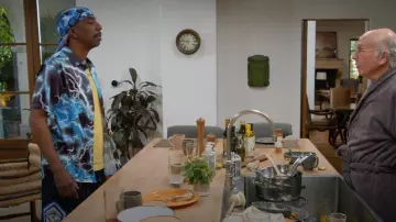 Ripndip Niko­la Short Sleeve But­ton Up worn by Leon (J. B. Smoove) as seen in Curb Your Enthusiasm (S12E07)