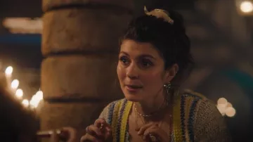 Ganni Crochet Cardigan worn by Chloe (Emily Bader) as seen in Charmed (S04E11)