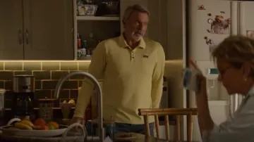 Helly Hansen Men's Transat Polo Shirt Endive Small worn by Stan (Sam Neill) as seen in Apples Never Fall (S01E04)