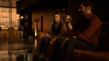 Free People Serena Blouse worn by Chloe Decker (Lauren German) as seen in Lucifer (S06E10)