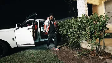 Nike Jordan 1 Retro High Chicago sneakers worn by BossMan Dlow in Lil Bastard Ft. Rob49 (Official Video)