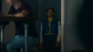 Urban Outfitters Spacedye Pull en tricot à col montant porté par Kitty (Kim Adis) comme on le voit dans Get Even (S01E04)