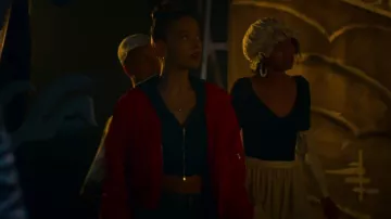 Urban Outfitters Cropped Zip Through Hoodie worn by Olivia (Jessica Alexander) as seen in Get Even (S01E10)