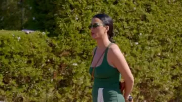 Bottega Veneta Triangle Metal 59MM Cat-Eye Sunglasses worn by Katy Perry as seen in American Idol (S22E04)