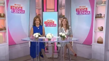 Boss Flenda Rib Sweater Dress worn by Hoda Kotb as seen in Today with Hoda & Jenna on March 18, 2024