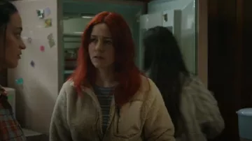 Patagona Retrofleece worn by D'Arcy Bloom (Alice Wetterlund) as seen in Resident Alien (S03E06)
