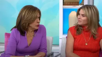 Jennifer Miller Daisy Drop Earrings worn by Hoda Kotb as seen in Today with Hoda & Jenna on March 19, 2024
