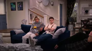 PacSun Dark Side Graphic Hoodie worn by Flashform (Malachi Barton) as seen in The Villains of Valley View (S02E18)