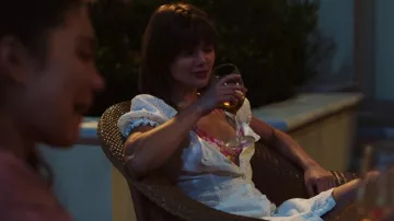 BP. Eyelet Minidress worn by Margaret Honeycroft (Bellamy Young) as seen in Promised Land (S01E02)