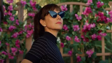 Tom Ford Evelyn Sunglasses worn by Lettie Sandoval (Cecilia Suárez) as seen in Promised Land (S01E03)
