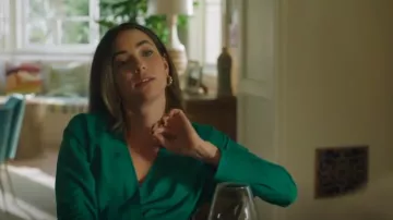 L'Academie The Lorriana Mini Dress worn by Carmen Sandoval (Mariel Molino) as seen in Promised Land (S01E05)