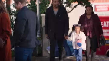 Anne Klein Neck Top worn by Miranda Bailey (Chandra Wilson) as seen in Grey's Anatomy (S20E02)