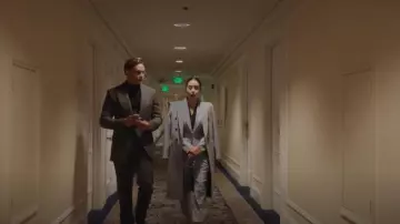 Alexander McQueen Wool Ankle Trousers worn by Hazel Green (Cristin Milioti) as seen in Made for Love (S02E04)