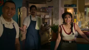 Shein Knit Top worn by Ana Morales (Karrie Martin) as seen in Gentefied (S02E01)