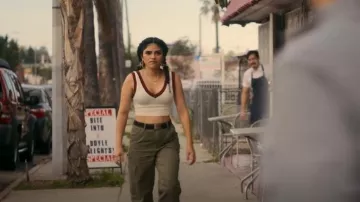 Dickies Car­go Pants worn by Ana Morales (Karrie Martin) as seen in Gentefied (S02E01)
