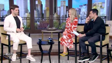 Eytys Low-top Lace-up Sneak­ers worn by Jeremy Jordan as seen in LIVE with Kelly and Mark on March 22, 2024