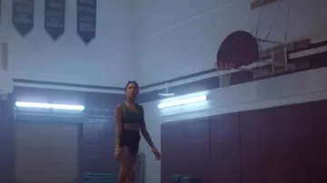 Alo Moonlit Sports Bra worn by RiRi Curtis (Taveeta Szymanowicz) as seen in Dare Me (S01E01)