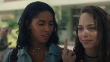 Gorjana Super Star Necklace worn by Addy Hanlon (Herizen Guardiola) as seen in Dare Me (S01E01)