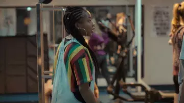 Salopette portée par Dominique Pierre (Odley Jean) dans Grand Army (S01E06)