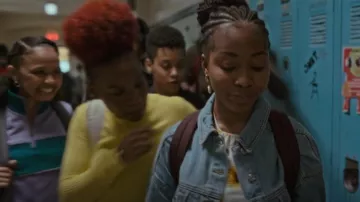 Forever 21 Crop Top worn by Dominique Pierre (Odley Jean) as seen in Grand Army (S01E09)