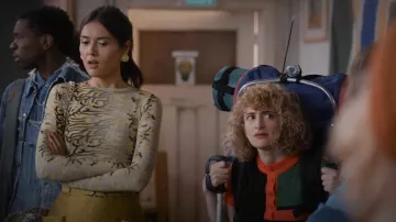 Maisie Wilen Orbit City Bodycon Mini Dress worn by Ruthie (Patti Harrison) as seen in Shrill (S02E03)