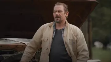 Carhartt Duck Chore Coat Blan­ket Lined worn by Chuck Jr (Cap Peterson) as seen in Shrill (S03E04)