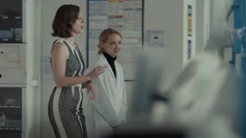 Bcbgmaxazria Ru­mor Dress worn by Reporter as seen in The Dropout (S01E01)