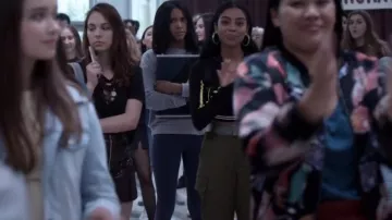 Hot & Delicious Belted Pants worn by RiRi Curtis (Taveeta Szymanowicz) as seen in Dare Me (S01E08)