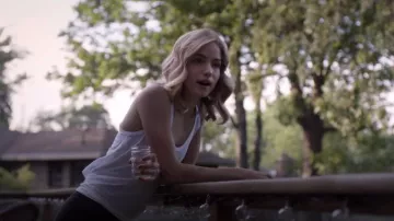 Lululemon Delicate Tank worn by Colette French (Willa Fitzgerald) as seen in Dare Me (S01E08)