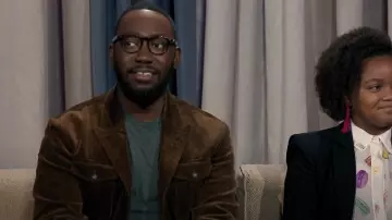 AllSaints Brace Tonic Crewneck T-Shirt worn by Keef Knight (Lamorne Morris) as seen in Woke (S02E05)