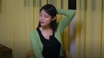 Fashion Nova Leylah Ribbed Mini Dress worn by Choi Hye-seon as seen in Single's Inferno (S03E06)