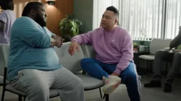 Nike Jordan 4 Union Retro Guava Ice worn by Andrew Pham (Andrew Phung) as seen in Run the Burbs (S03E12)