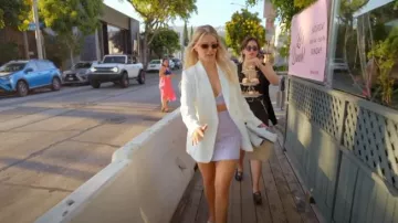Marie Marot J.Crew Bralette Top porté par Ariana Madix comme on le voit dans Vanderpump Rules (S11E09)