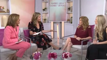 Argent Crossover Blazer worn by Hoda Kotb as seen in Today with Hoda & Jenna on March 26, 2024