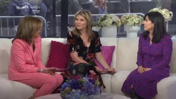 Argent Flex Waist Trousers worn by Hoda Kotb as seen in Today with Hoda & Jenna on March 26, 2024
