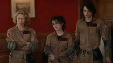 Mono de los Cazafantasmas usado por Trevor Spengler (Finn Wolfhard) como se ve en Ghostbusters: Frozen Empire