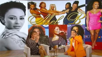 Marine Serre Crescent Moon-print Jumpsuit worn by Mel B as seen in Tamron Hall Show on March 26, 2024