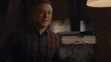 Paige Double-Pocket Check Shirt worn by Harry Vanderspeigle (Alan Tudyk) as seen in Resident Alien (S03E07)