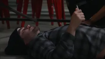 Tailor Flan­nel Shirt worn by Jack Gibson (Grey Damon) as seen in Station 19 (S07E02)