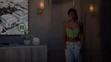 Acne Studios Kerla Knit Tank worn by Annika Longstreet (Justine Skye) as seen in grown-ish (S06E10)