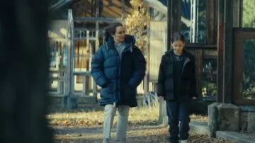 Fjallraven Expedition Down Jacket W worn by Jo Ericsson (Noomi Rapace) as seen in Constellation (S01E08)