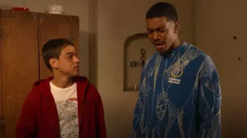 Hurley Rise & Jame Full Zip Hooodie worn by Ruby Martinez (Jason Genao) as seen in On My Block (S04E06)