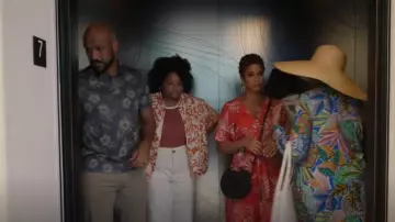 Maeve The Colette Denim Cropped Wide Leg Jeans worn by Carla Price (Cocoa Brown) as seen in 9-1-1 (S07E03)