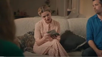 Alice McCall Say Anything Jumpsuit worn by Ashley (Harriet Dyer) as seen in Colin from Accounts (S01E06)