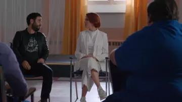 Tiger of Sweden AFRIA Sneakers worn by Anne Carlson (Danielle Kind) as seen in Workin' Moms (S06E06)